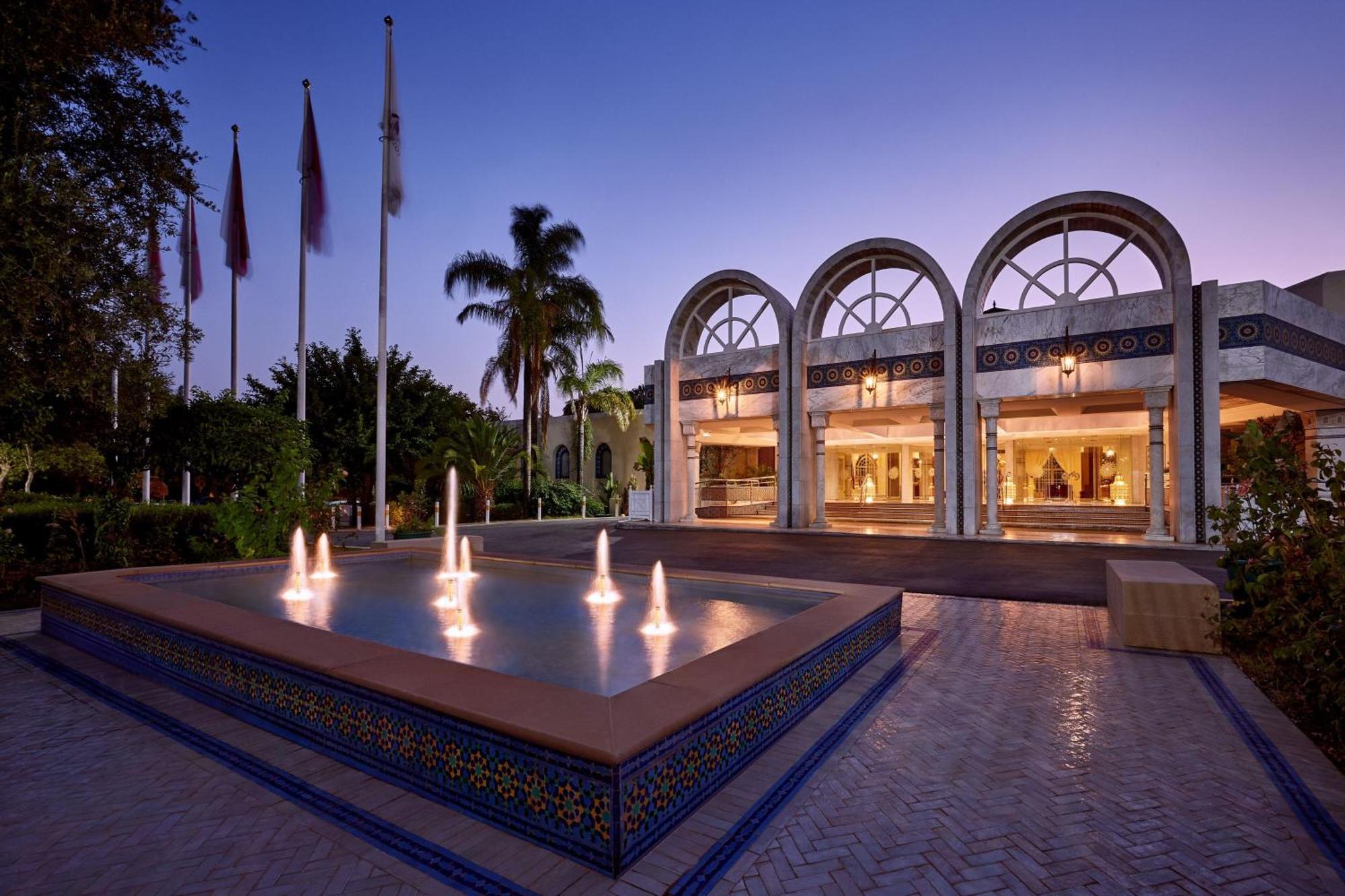 فندق ماريوت جنان بالاس فاس المظهر الخارجي الصورة The main entrance of the hotel